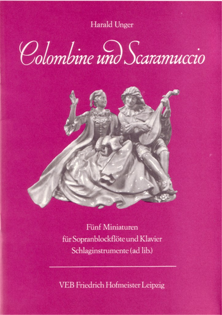 Colombine und Scaramuccio